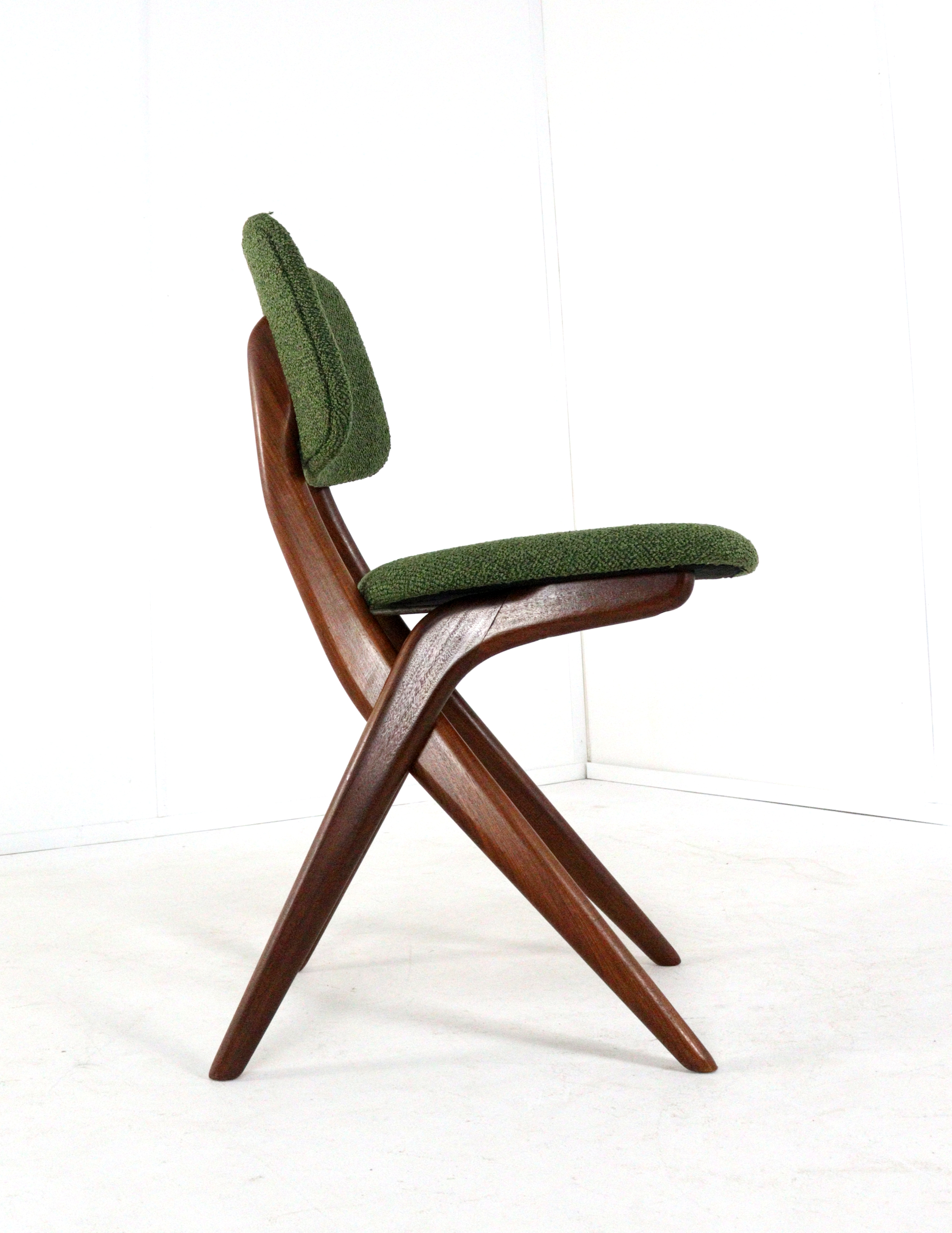 Set van 6 scissor stoelen - V.d. Veer Joure / A.w.a.