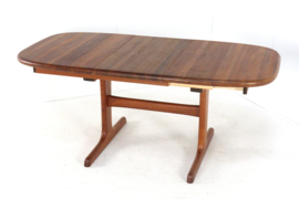 Dyrlund ovalen 1x verlengbare eettafel 'Abed'
