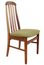 Set van 4 Jentique eetkamerstoelen 'Langsett'