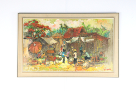 Schilderij 'Djakarta'