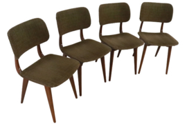 Set van 4 Wébé eetkamerstoelen 'Hanik'