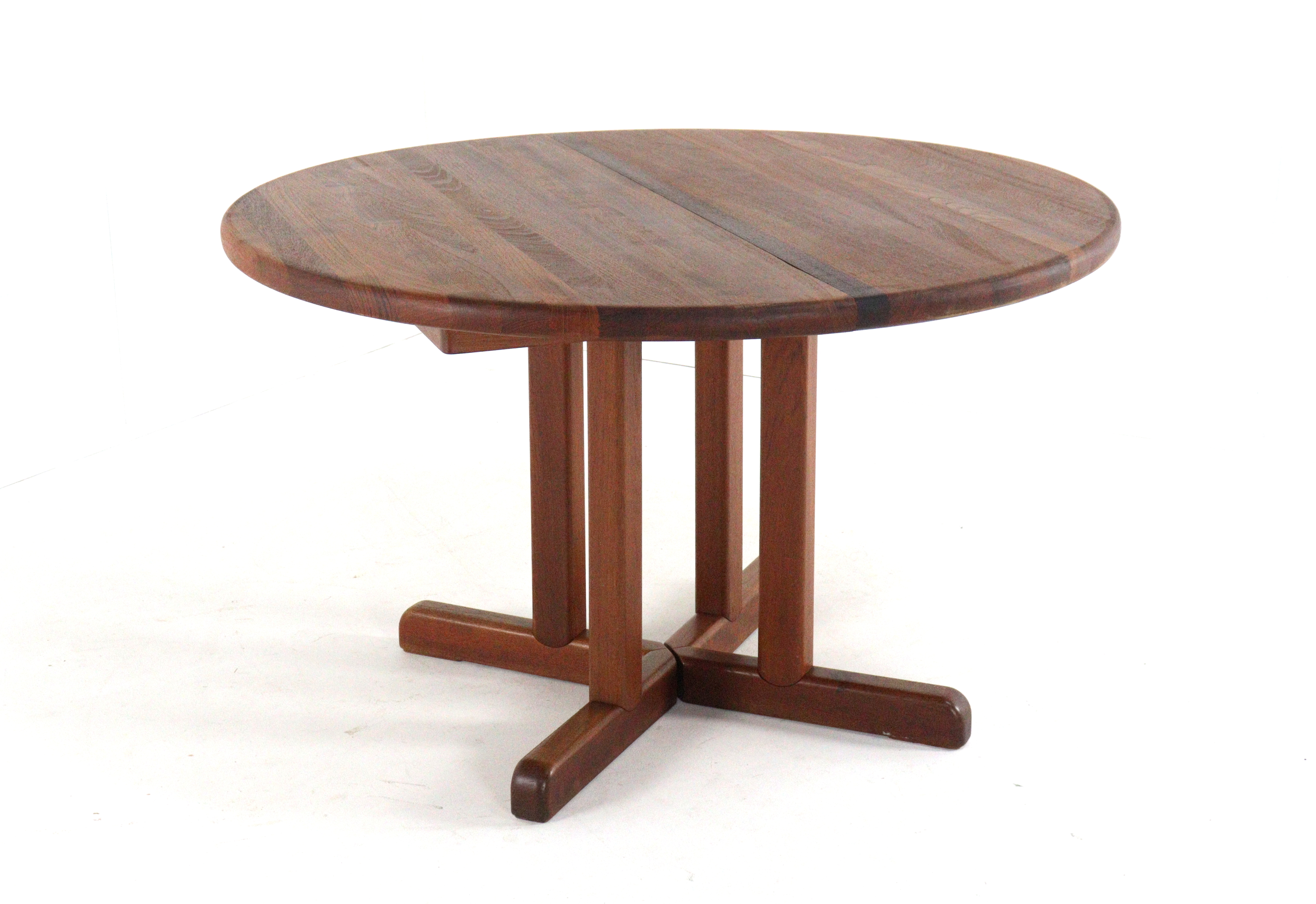 Dyrlund ronde 2x verlengbare eettafel 'Elsborg'
