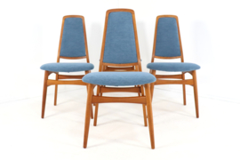 Set van 4 Vamdrup eetkamerstoelen 'Vridsted'
