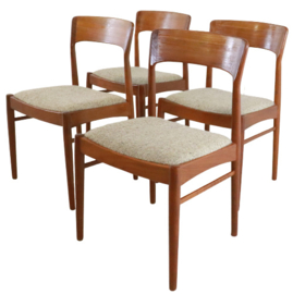 Deense eetkamerstoelen KS Möbler Kvadrat (set van 4 stoelen)