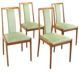 Set vab 6 Lübke stoelen 'Morsbach'