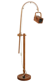 Houten vloerlamp 'Kraloo'
