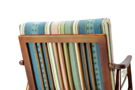 Easy chair etnic  "Lidorf" (2 stuks beschikbaar)