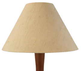 Teak houten tafellamp