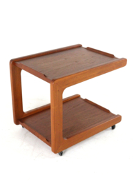 Deens design teak trolley