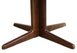 Ronde 2x verlengbare eettafel 'Moraas'