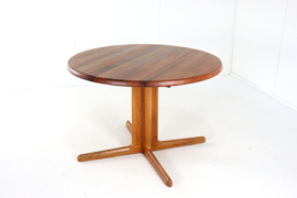 Deense ronde 2x verlengbare eettafel 'Hurup'
