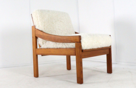Pine fauteuil 'Gassel' Cream | 2 stuks op voorraad