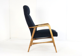 Fauteuil herenmodel 'Duivendrecht' donkerblauw | 1 op voorraad