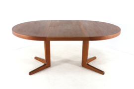 Deense ronde 1x verlengbare eettafel 'Outrup'