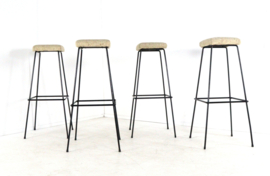 Set van 4 barkrukken