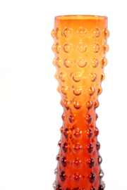 Hobnail glass vaas