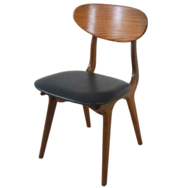 Set van 4 AWA eetkamerstoelen 'Breedeveen'