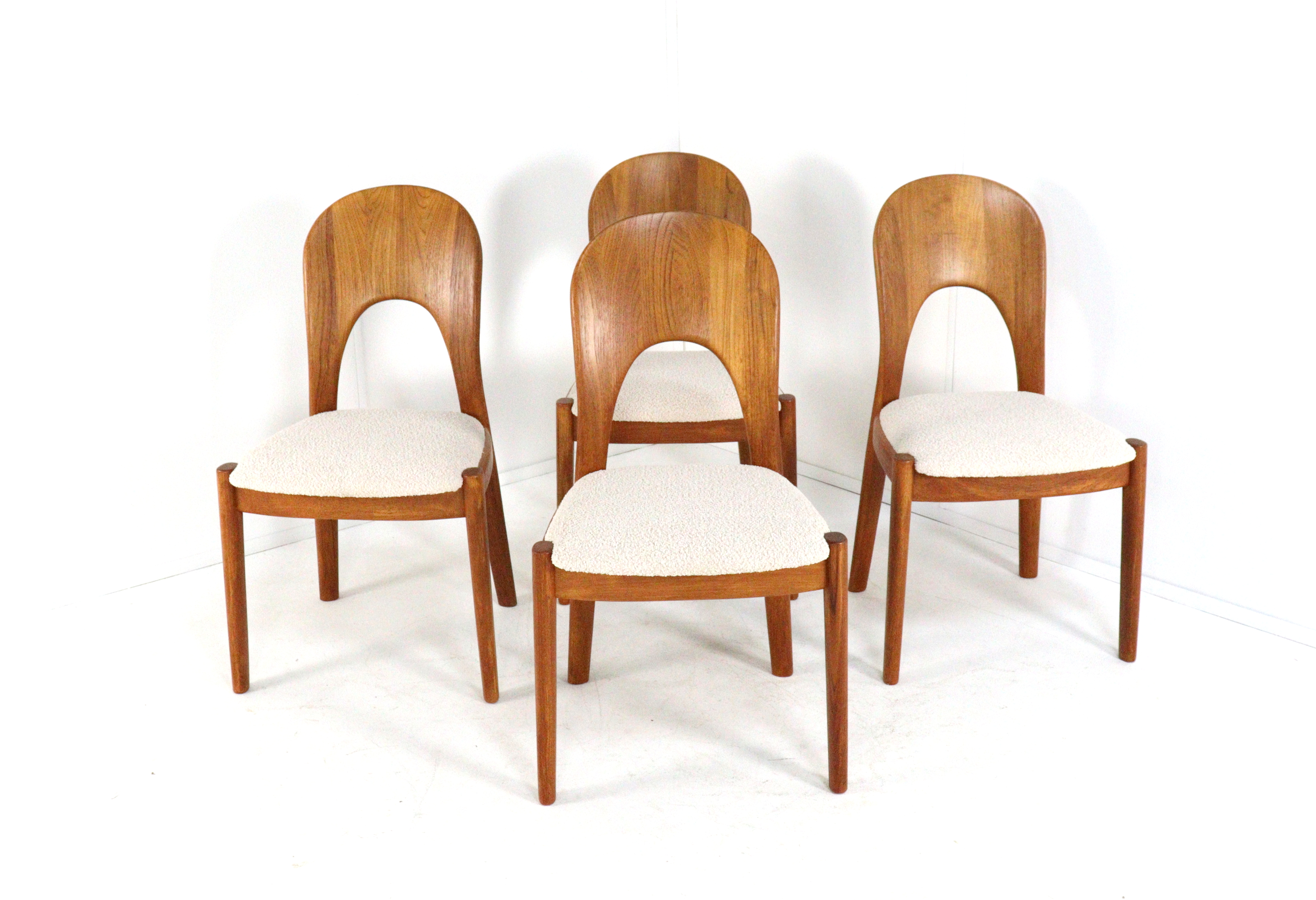 Set van 4 Koefoed Morten stoelen 'Vinderup'