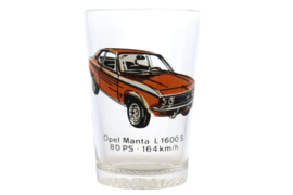 Limonadeglas 'Opel Manta'