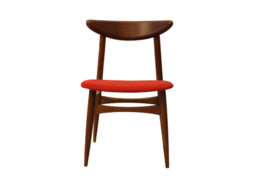 Set van 4 Deense eetkamerstoelen