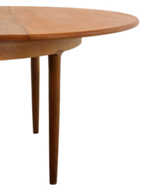 Ronde verlengbare eettafel 'Cheetham'