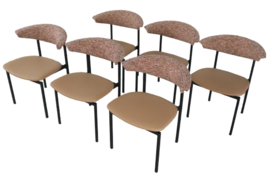 Set van 6 Rudolf Wolf Alpha stoelen