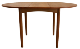 Ronde 1x verlengbare eetafel 'Zoelmond'