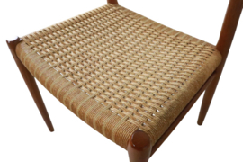 Set van 4 eetkamerstoelen Niels Otto Møller Model 75 -"Holsterbro"