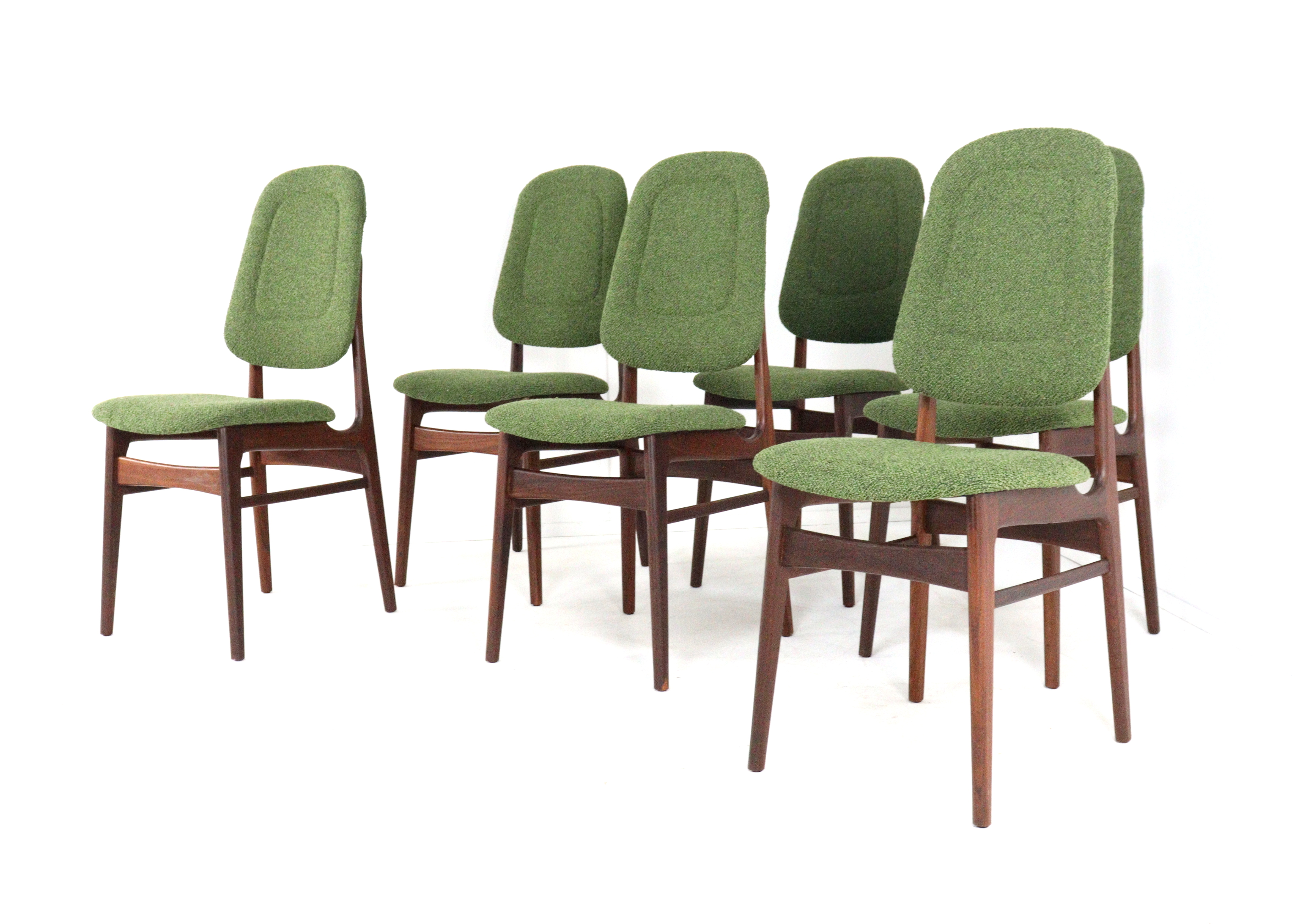 Set van 6 eetkamerstoelen 'Dieren'