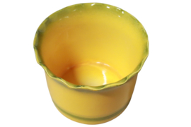 Gele bloempot 'Arthur'