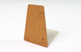 Houten boekensteun