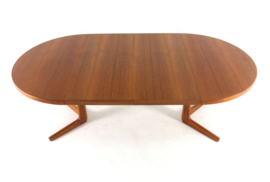 Vejle ronde 2x verlengbare eettafel 'Hjerm'