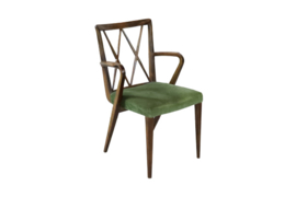 Set van 4 (+1) Poly Z stoelen van A.A. Patijn eetkamerstoelen