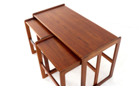 Arne Hovmand Olsen voor Mogens Kold salontafel met 2 nesting tables