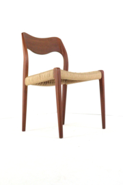 Set van 4 Niels O Möller stoelen model 71