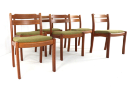 Set van 6 Dyrlund stoelen 'Sentved'