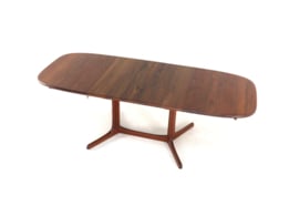 Ovalen 2x verlengbare eettafel 'Uhre'