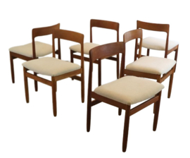 Set van 6 A. Younger eetkamerstoelen 'Egerton'