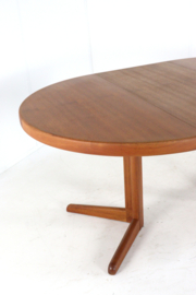 Ronde 2x verlengbare eettafel 'Blans'