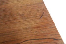 Palissander uitschuifbare eetkamer tafel