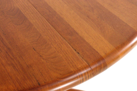 Deense ronde 2x verlengbare eettafel 'Kvium'