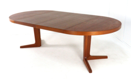 Ronde 2x verlengbare eettafel 'Tommerby'
