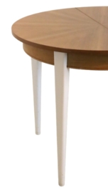 Ronde verlengbare eettafel 'Suderberg'