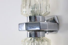 Wandlamp met iceglass