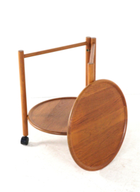 Trolley met losse dienbladen attr. Jens Quistgaard