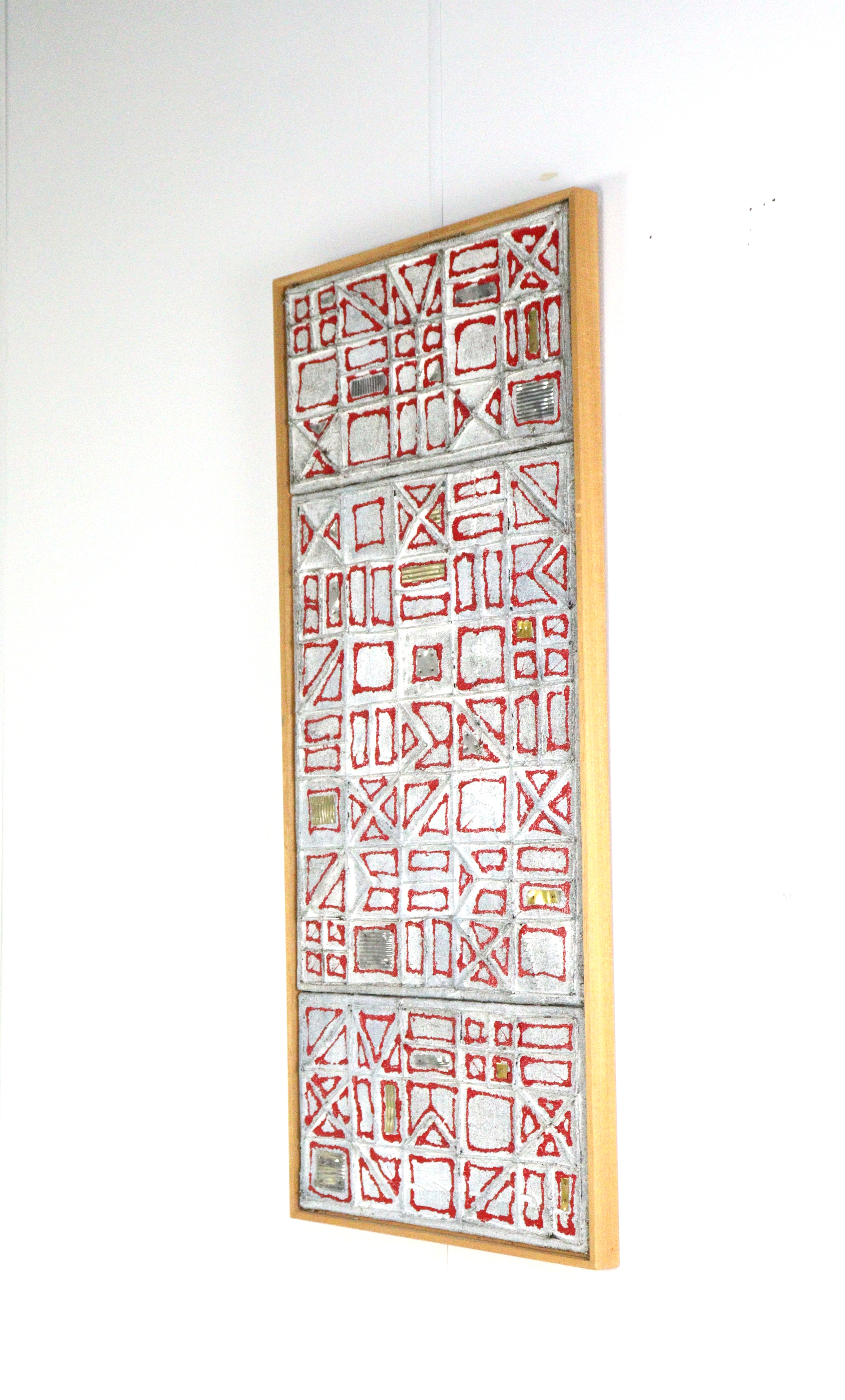 Mixed media kunstwerk  'Pira'