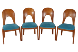 Set van 4 Niels Koefoed stoelen Morten 'Arlewatt'