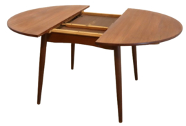 Ronde 1x verlengbare eettafel 'Ottoland'