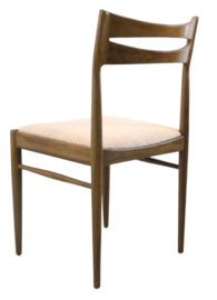 Set van 4 palissander stoelen 'Brome'