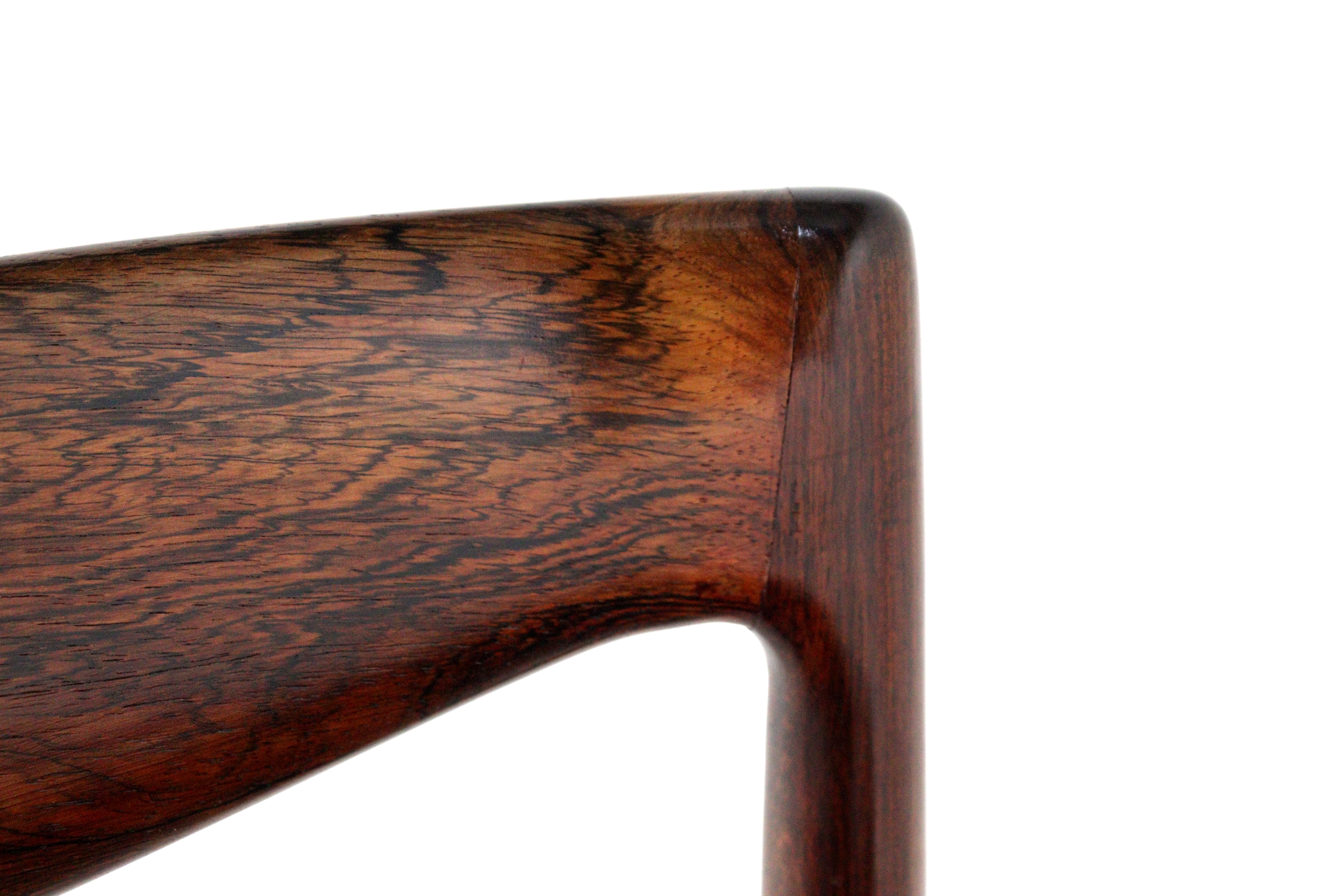 Set van 8 palissander stoelen 'Vesterlund'